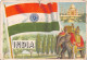 Flags Of The World Chromo -  India - 6.5 X 9.5 Cm - Other & Unclassified