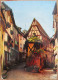 FRANCE ALSACE EGUISHEIM OLD CITY TOWN KARTE CARD POSTKAART POSTCARD CARTE POSTALE POSTKARTE CARTOLINA ANSICHTSKARTE - Prachtstraßen, Boulevards