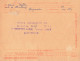 CARTE REMBOURSEMENT BESANCON 1953 RETOUR + TAXE 25F CHAMBORD + GANDON 5+12F POUR HAGUENAU - 1859-1959 Lettres & Documents