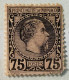 Monaco YT N° 8 Manque 2 Dents (angles Droits) Sans Gomme - Unused Stamps