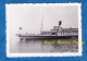 Photo Ancienne Snapshot - GENEVE / Lac Léman - Beau Portrait Du Bateau à Roue ITALIE - Vapeur Drapeau Boat Ship Suisse - Schiffe