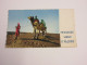 CP CARTE POSTALE AFRIQUE ALGERIE CHAMEAUX Et CHAMELIER - Carte De Voeux 1957     - Szenen