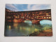 CP CARTE POSTALE ITALIE TOSCANE FLORENCE Le VIEUX PONT De NUIT - Ecrite En 1987  - Firenze (Florence)