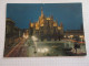 CP CARTE POSTALE ITALIE LOMBARDIE MILAN PLACE DUOMO De NUIT - Ecrite En 1969     - Milano (Mailand)