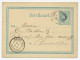 Briefkaart Maastricht - Belgie 1877 - Grensstempel - Lettres & Documents