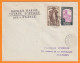 1937 - SOUDAN FRANCAIS, MALI  - Enveloppe Du  Voyage D' étude Air France Bamako-Dakar Sur Laté 28 Bourrasque - Covers & Documents