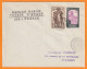 1937 - SOUDAN FRANCAIS, MALI  - Enveloppe Du  Voyage D' étude Air France Bamako-Dakar Sur Laté 28 Bourrasque - Lettres & Documents