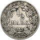 Monnaie, GERMANY - EMPIRE, 1/2 Mark, 1905, Munich, TB+, Argent, KM:17 - 1/2 Mark