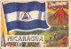 Flags Of The World Chromo - Nicaragua - 6.5 X 9.5 Cm - Autres & Non Classés