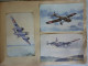 Delcampe - Album De CP D'Avions De Guerre 1939-1945 , 65 Cartes Postales - 1939-1945: II Guerra