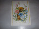 CP CARTE POSTALE BONNE FETE PANIER De FLEURS CHIEN Et CADEAU - Vierge - Sonstige & Ohne Zuordnung