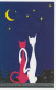 Postal Stationery Cuba 2008 Cat - Stars - Moon  - Autres & Non Classés