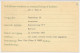 Verhuiskaart G. 26 Particulier Bedrukt Amsterdam 1957 - Postwaardestukken