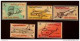 YEMEN 1982 AVIATION TRUE PAINTINGS SKETCHES Proofs Lebanon SAMIR. Ghantous ORIGINAL !!! - Flugzeuge