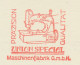 Meter Card Deutsches Reich / Germany 1939 Sewing Machine - Union - National Fair - Costumes