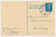 Briefkaart G. 303 A-krt. Blokzijl - Den Haag 1951 - Interi Postali