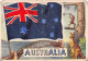 Flags Of The World Chromo - Australia - 6.5 X 9.5 Cm - Autres & Non Classés