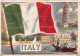 Flags Of The World Chromo - Italy - 6.5 X 9.5 Cm - Sonstige & Ohne Zuordnung