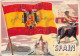 Flags Of The World Chromo - Spain - 6.5 X 9.5 Cm - Autres & Non Classés