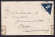 Netherlands: Cover To Germany, 1936, 1 Stamp, Triangle, Label Opened Currency Control, Customs (minor Damage) - Covers & Documents