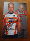 Chocolat Jacques Cyclisme Cartes Coureurs Equipe Signature Lot De 8 Cartes - Wielrennen