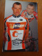 Chocolat Jacques Cyclisme Cartes Coureurs Equipe Signature Lot De 8 Cartes - Radsport