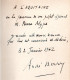 LIVRE . " LES ESPRITS DE GARONNE " . ANDRÉ BERRY . DÉDICACE DE L'AUTEUR À FRANÇOIS PIERRE-ALYPE - Réf. N°311L - - Aquitaine