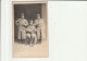 Carte Photo Militaria Guerre 14-18 : Portrait De 3 Soldats ( N° 126 Sur Le Col) Courrier De Gisors 27 ? - War 1914-18