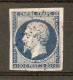 1854 - Napoléon 20c. Bleu Foncé YT 14Aa (type I) - 1853-1860 Napoléon III.