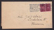 Netherlands: Cover, 1944, 1 Stamp, Tree, Cancel Help Industry With Raw Materials Hand In Waste, War (minor Discolouring) - Briefe U. Dokumente