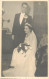 Annonymous Persons Souvenir Photo Social History Portraits & Scenes Wedding Bride Groom - Photographie