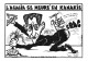 "L'ACACIA SE MEURE EN KANAKIE" - LARDIE Jihel Tirage  85 Ex. Caricature Politique Franc-maçonnerie Cpm - Satira