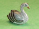 Fèves / Fève / Animaux : Cygne Métal ( Gros Sujet 6,5 / 6,5 Cm )   T211 - Animaux