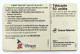 Télécarte France - Disneyland - Forfait Golf - Unclassified