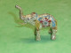 Fèves / Fève / Animaux : éléphant Métal ( Gros Sujet 5 / 5 Cm )   T211 - Animaux