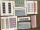 LOT PARTIES FEUILLES TIMBRES FRANCE. - Fogli Completi
