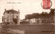 Régnié-Durette Canton De Beaujeu La Place Rhône 69430 Dos Vert Cpa Voyagée En 1928 En B.Etat - Other & Unclassified
