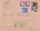 LETTRE.  REUNION. 19 7 1961. RECOMMANDE ST DENIS. 42 CFA. POUR LUNEL - Brieven En Documenten