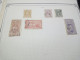 Delcampe - DM932 LOT FEUILLES GRECE N / O A TRIER COTE++ DEPART 10€ - Collections (en Albums)