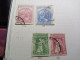 Delcampe - DM932 LOT FEUILLES GRECE N / O A TRIER COTE++ DEPART 10€ - Collections (with Albums)