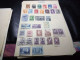 Delcampe - DM932 LOT FEUILLES GRECE N / O A TRIER COTE++ DEPART 10€ - Collections (with Albums)