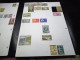 Delcampe - DM935 LOT FEUILLES GRECE N / O A TRIER COTE++ DEPART 10€ - Collections (with Albums)