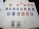 Delcampe - DM935 LOT FEUILLES GRECE N / O A TRIER COTE++ DEPART 10€ - Verzamelingen (in Albums)