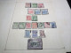 Delcampe - DM935 LOT FEUILLES GRECE N / O A TRIER COTE++ DEPART 10€ - Collections (with Albums)