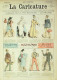 La Caricature 1882 N°122 Tableau Vie Militaire DranerLoys Draner Trock - Revues Anciennes - Avant 1900