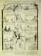 La Caricature 1882 N°124 Armée Russe Cosaques Caran D'Ache Robida Trock - Zeitschriften - Vor 1900