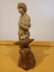 STATUETTE PLATRE PEINT - FORGERON - AUCUNE MARQUE DE FABRIQUE - NON DATE - - Arte Popular