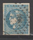 RARE "BLEU GRIS"OBLI PCGC RR Sur BORDEAUX(+120€ Sur Bleu) N°46Ac BE Avec Obli Cote 600€ - 1870 Ausgabe Bordeaux