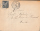 Lettre De FOUGERES Du 17 Octobre 1897 Via ST HILAIRE Du HARCOUET - 1898-1900 Sage (Tipo III)