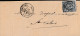 Lettre De RENNES Du 27 Mars 1878 Via CALAIS Type Sage 25c - 1898-1900 Sage (Tipo III)